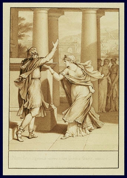 Jean-Michel Moreau le jeune - Didon affronte Enée (1803 - Malibu, Getty Museum)