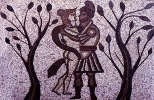 Mosaico romano di Low Ham (sec. IV; parte sud)