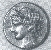 Antica moneta cartaginese, raffigurante Didone