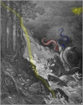 L'Olimpia incatenata di Ludovico Ariosto, illustrata da Gustave Doré