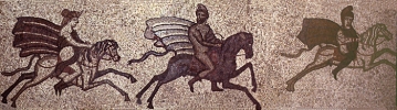 Mosaico romano di Low Ham (sec. IV; parte ovest)