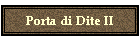 Porta di Dite II