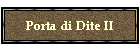 Porta di Dite II