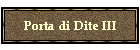 Porta di Dite III