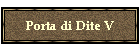 Porta di Dite V