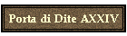 Porta di Dite AXXIV
