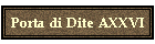 Porta di Dite AXXVI
