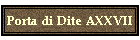 Porta di Dite AXXVII