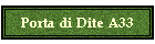 Porta di Dite AXXXIII