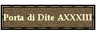 Porta di Dite AXXXIII
